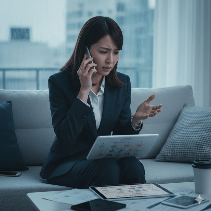 楽天モバイルのフリーダイヤル連絡先とつながらない時