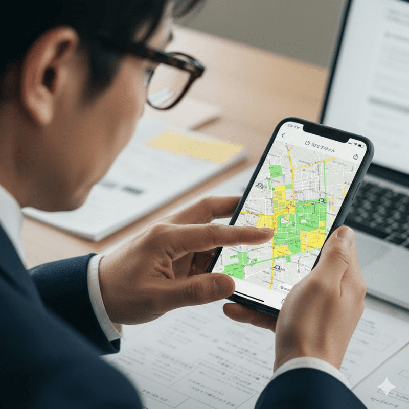 契約後に後悔しないためのエリア確認と注意点