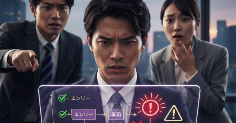 エントリーやログインの手順ミスに注意