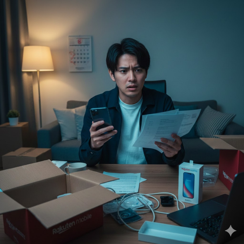 楽天モバイルの8日間キャンセルの仕組みと実態