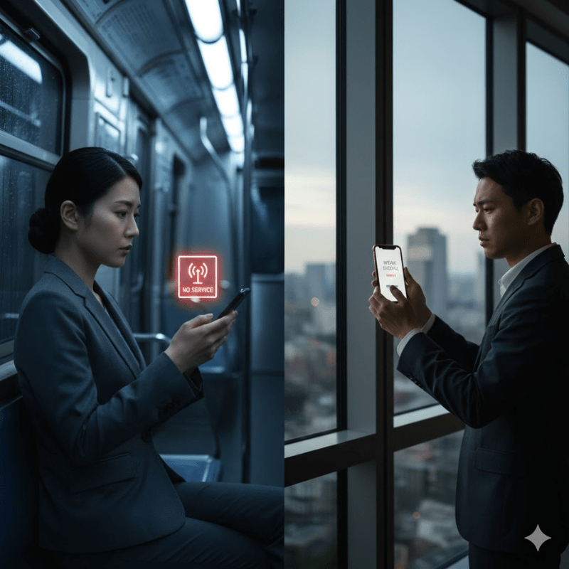 地下や高層階メインの人は契約をやめたほうがいい